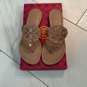 Tory Burch Miller Sandals - Nude (light makeup)